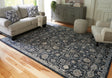 Hilcott Blue/Cream/Brown Large Rug by Ashley at Eve Furniture