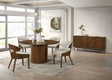 Hillerod Walnut 5-Piece Dining Room Set by Furniture of America at Eve Furniture