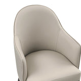 Hillman Dining Armchair 2.0 in Light Grey by Manhattan Comfort at Eve Furniture