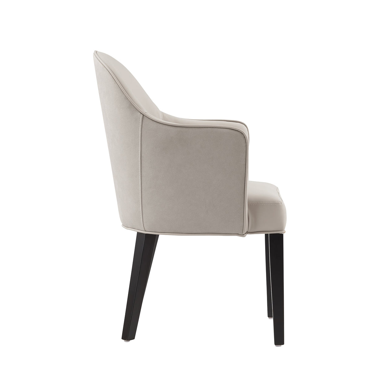 Hillman Dining Armchair 2.0 in Light Grey by Manhattan Comfort at Eve Furniture