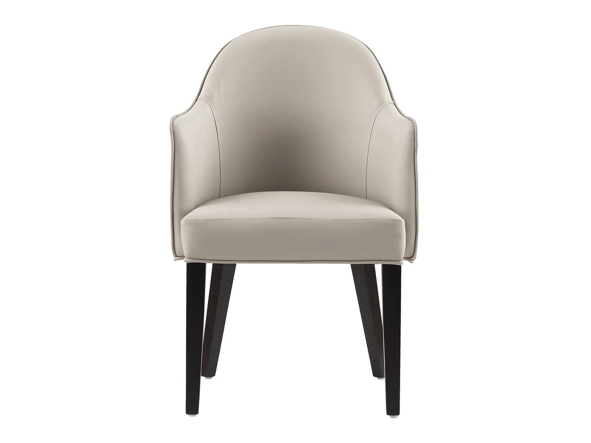 Hillman Dining Armchair 2.0 in Light Grey by Manhattan Comfort at Eve Furniture