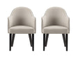 Hillman Dining Armchair in Light Grey (set of 2) by Manhattan Comfort at Eve Furniture