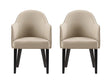 Hillman Dining Armchair in Sand (set of 2) by Manhattan Comfort at Eve Furniture