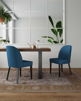 Hillman Dining Chair in Blue (set of 2) by Manhattan Comfort at Eve Furniture