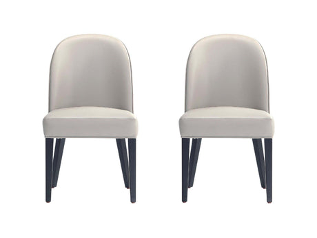 Hillman Dining Chair in Light Grey (set of 2) by Manhattan Comfort at Eve Furniture