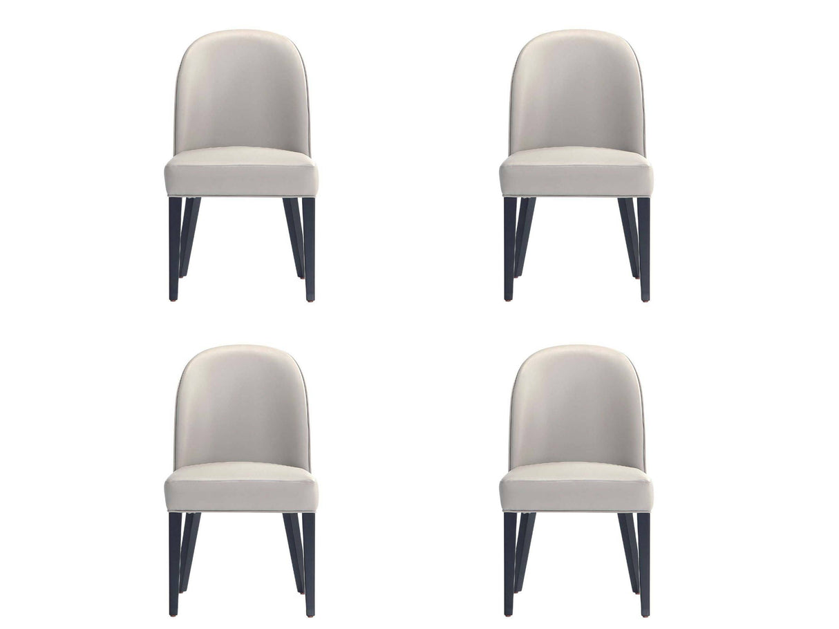 Hillman Dining Chair in Light Grey (set of 4) by Manhattan Comfort at Eve Furniture