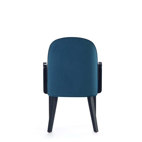 Hillman Dining Side and Arm Chairs in Light Blue - Set of 8 by Manhattan Comfort at Eve Furniture