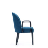 Hillman Dining Side and Arm Chairs in Light Blue - Set of 8 by Manhattan Comfort at Eve Furniture