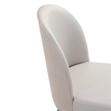 Hillman Dining Side and Arm Chairs in Light Grey (set of 6) by Manhattan Comfort at Eve Furniture