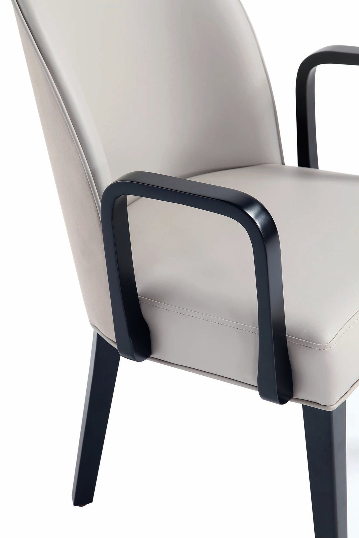 Hillman Dining Side and Arm Chairs in Light Grey (set of 6) by Manhattan Comfort at Eve Furniture