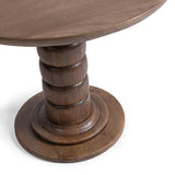Hillrose 36 inch Pecan Brown Dining Table by Classic Home at Eve Furniture