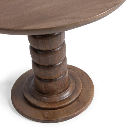 Hillrose 36 inch Pecan Brown Dining Table by Classic Home at Eve Furniture