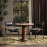 Hillrose 36 inch Pecan Brown Dining Table by Classic Home at Eve Furniture