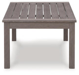 Hillside Barn Brown Outdoor Coffee Table by Ashley at Eve Furniture