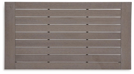 Hillside Barn Brown Outdoor Coffee Table by Ashley at Eve Furniture