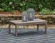 Hillside Barn Brown Outdoor Coffee Table by Ashley at Eve Furniture