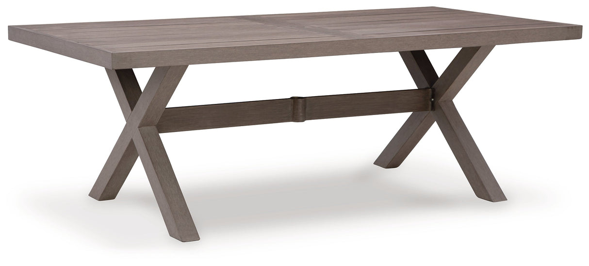 Hillside Barn Brown Outdoor Dining Table