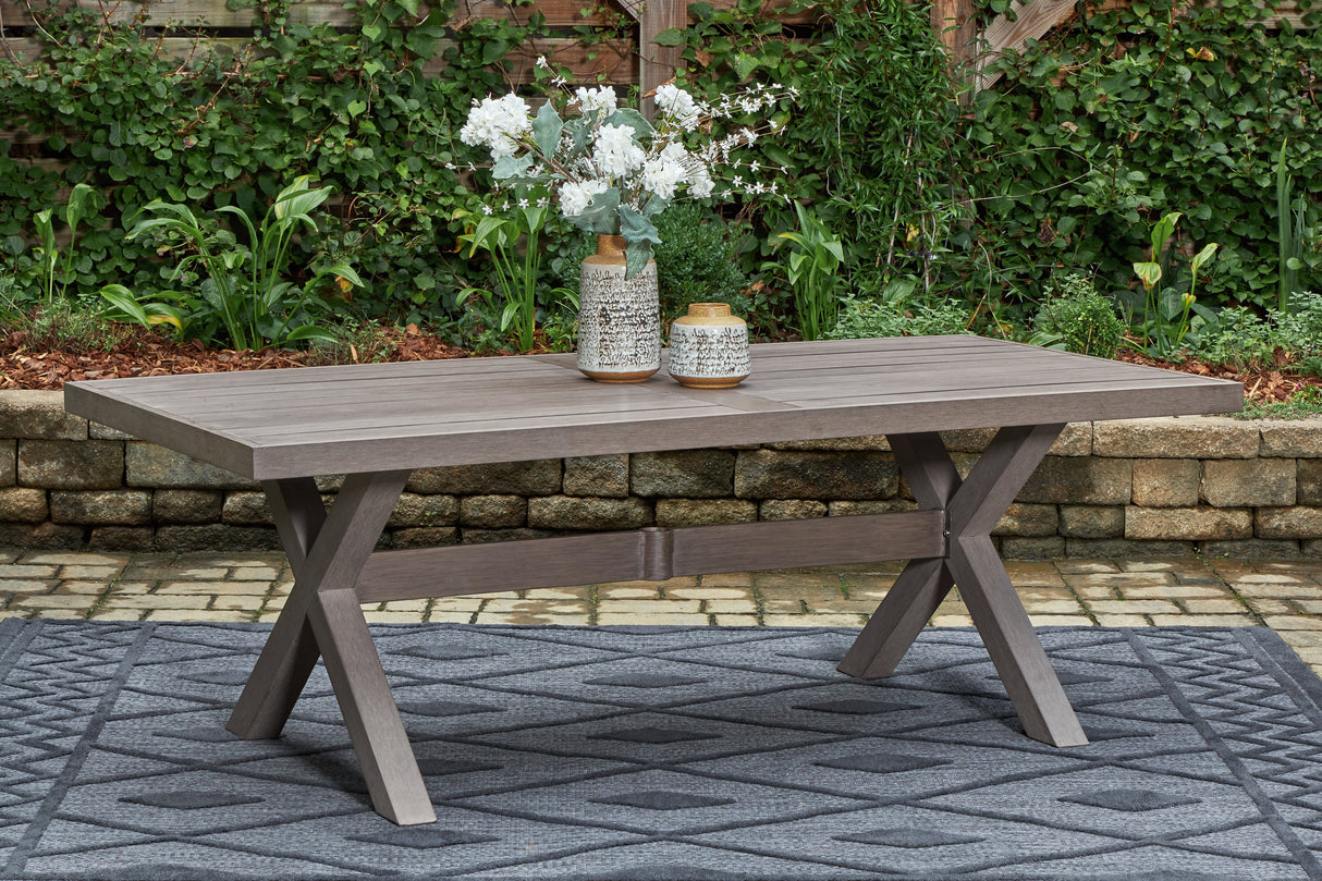 Hillside Barn Brown Outdoor Dining Table