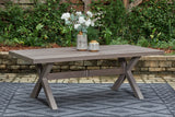 Hillside Barn Brown Outdoor Dining Table