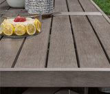 Hillside Barn Brown Outdoor Dining Table