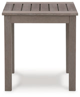 Hillside Barn Brown Outdoor End Table