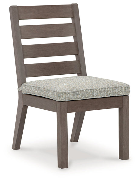 Hillside Barn Gray/Brown Outdoor Dining Chair