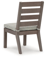 Hillside Barn Gray/Brown Outdoor Dining Chair