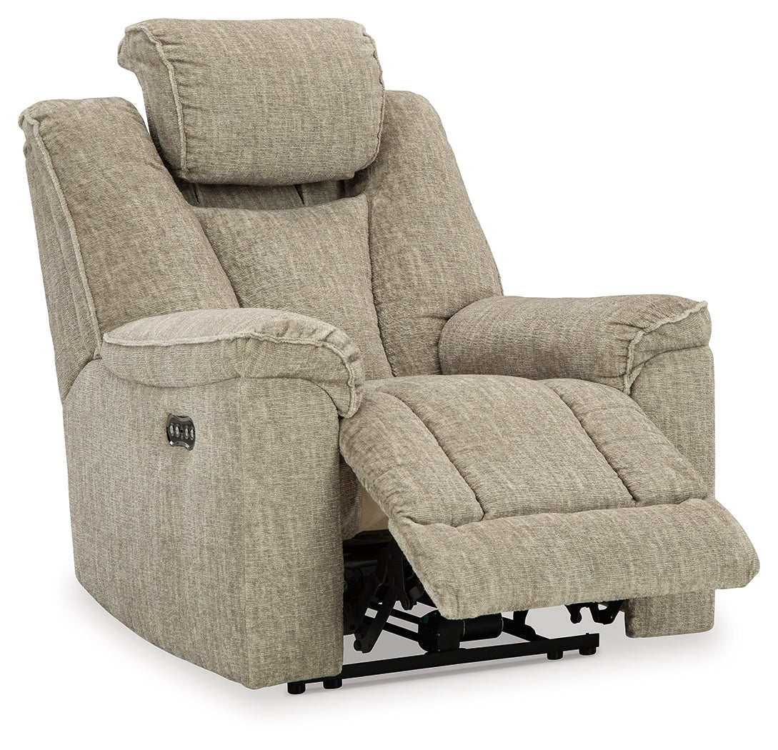 Hindmarsh Stone Power Recliner