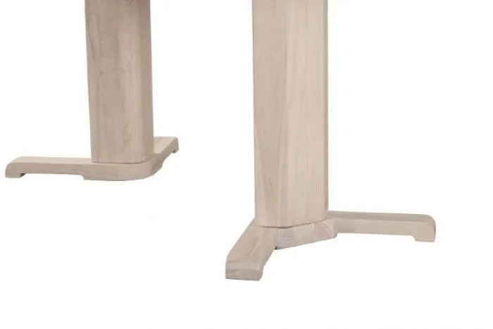 Hines White Oak 7-Piece Dining Room Set by Furniture of America at Eve Furniture