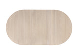 Hines White Oak Oval Dining Table by Furniture of America at Eve Furniture