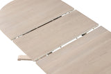 Hines White Oak Oval Dining Table by Furniture of America at Eve Furniture