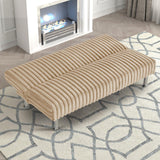 Hinwil Taupe Futon Sofa Bed by Furniture of America at Eve Furniture