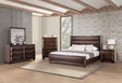 Hinwitz Espresso 4-Piece Queen Bedroom Set by Furniture of America at Eve Furniture