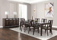 Hinwitz Espresso Dining Table Only by Furniture of America at Eve Furniture