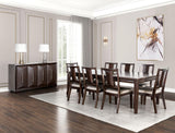 Hinwitz Espresso Dining Table Only by Furniture of America at Eve Furniture