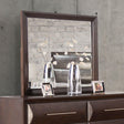Hinwitz Espresso Mirror by Furniture of America at Eve Furniture