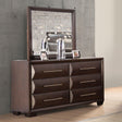 Hinwitz Espresso Dresser by Furniture of America at Eve Furniture