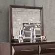 Hinwitz Espresso Mirror by Furniture of America at Eve Furniture