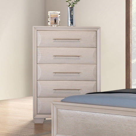 Hinwitz White Oak Chest by Furniture of America at Eve Furniture