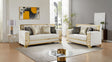 Hira Cream Sofa & Loveseat by New Era Innovations at Eve Furniture