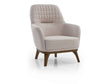 Hisar Gray Chair by Furnia at Eve Furniture