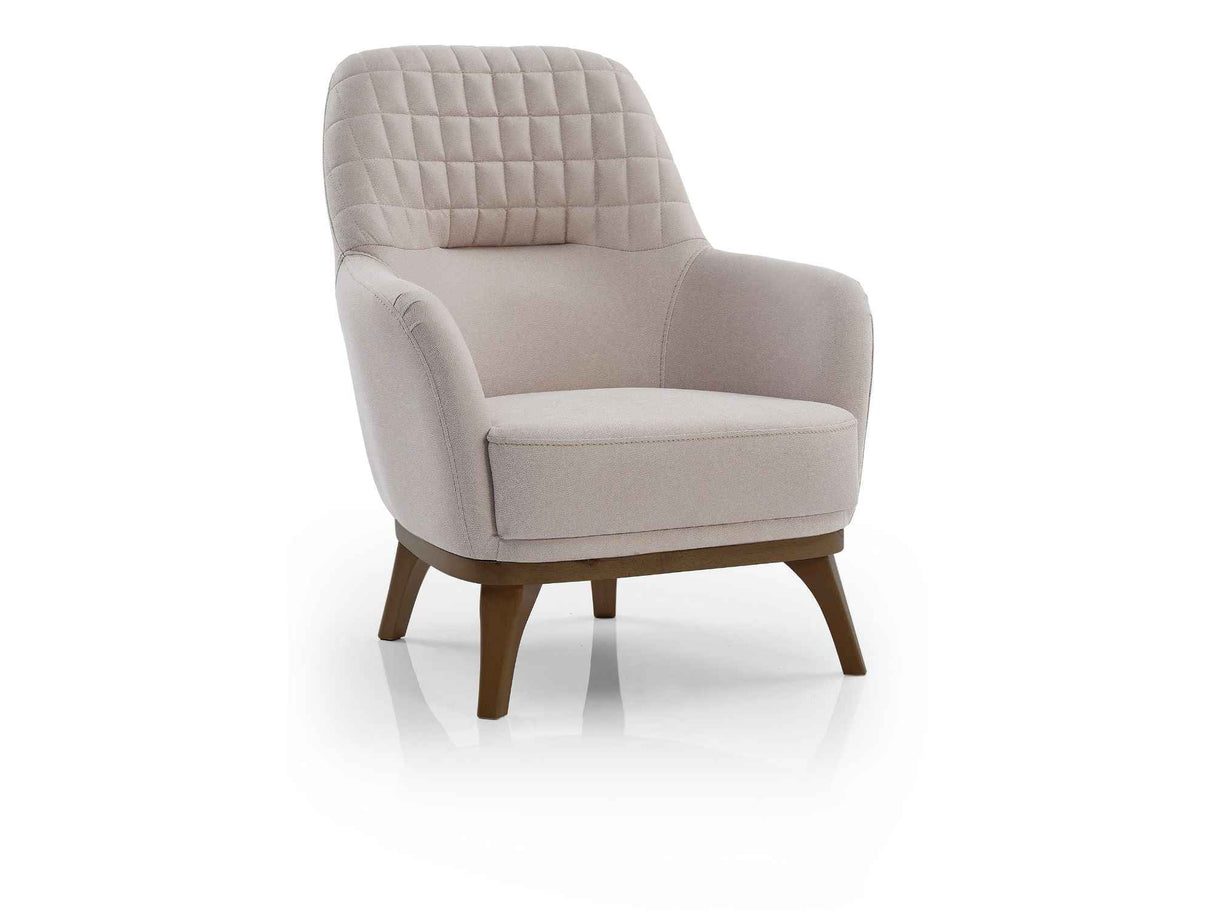 Hisar Gray Chair by Furnia at Eve Furniture