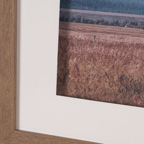 Historic Row IV by Nathan Larson a Framed Photo Art Print Matted under Glass by Mercana at Eve Furniture
