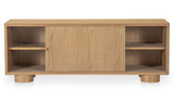 Hobbs Media Unit Natural by Moe's Home at Eve Furniture
