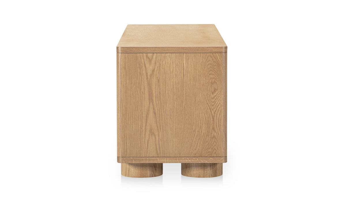 Hobbs Media Unit Natural by Moe's Home at Eve Furniture