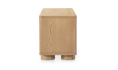 Hobbs Media Unit Natural by Moe's Home at Eve Furniture