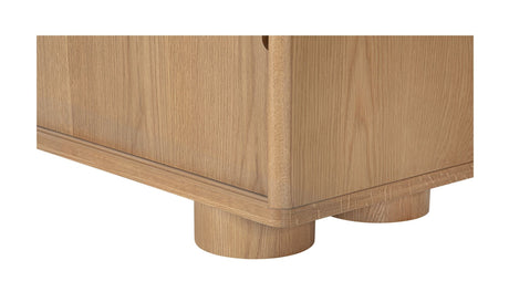 Hobbs Media Unit Natural by Moe's Home at Eve Furniture
