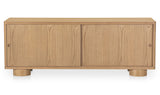 Hobbs Media Unit Natural by Moe's Home at Eve Furniture