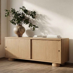 Hobbs Natural Media Unit by Moe's Home at Eve Furniture