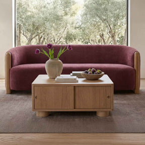 Hobbs Natural Storage Coffee Table by Moe's Home at Eve Furniture